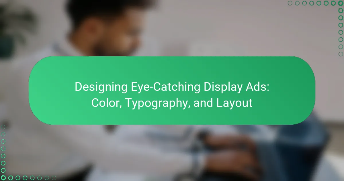 Designing Eye-Catching Display Ads: Color, Typography, and Layout